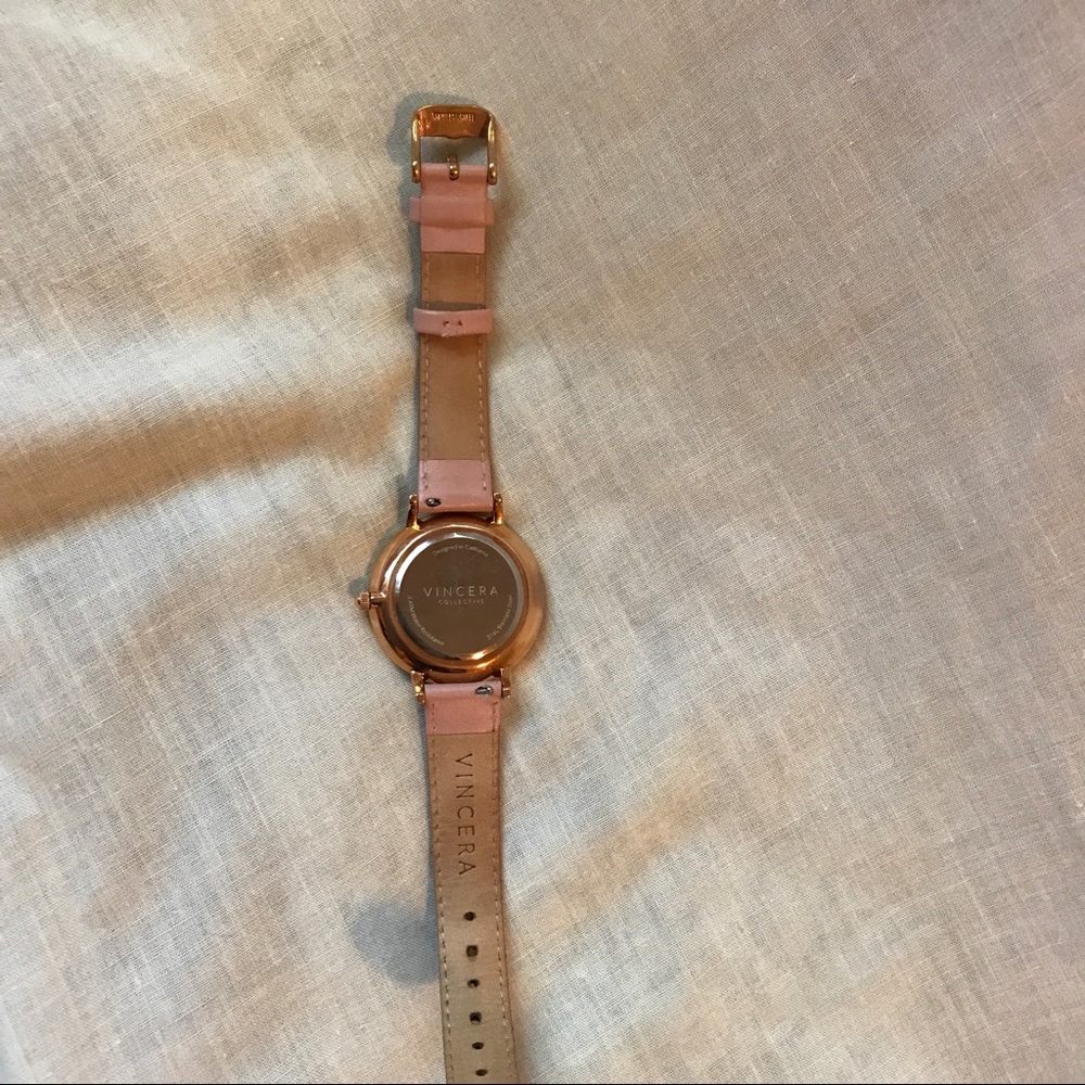 SOLD - ROSE GOLD/PINK WATCH - Picture 2 of 4